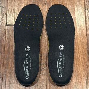 Women’s 8.5 CORRECTIVE FIT By Gravity Defyer Insoles - Black